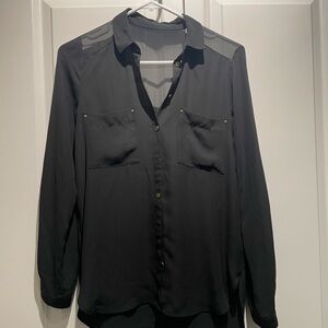 H&M Divided Black Blouse